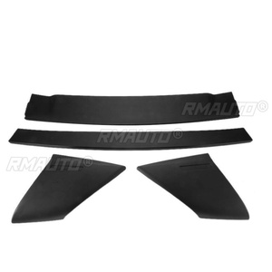 Aileron de coffre arrière ABS pour Honda Civic 2006-2011 4 portes, style Mugen, accessoires de tuning automobile - Product Image 2