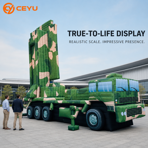 Réplica de Vehículo Inflable Ceyu para Exteriores, de Alta Simulación, para Parques Temáticos, Exposiciones y Museos - Product Image 5