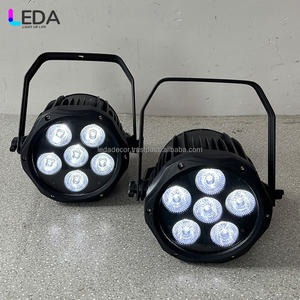 LEDA 6X18W RGB WAUV WIFI Battery Wireless Par Light with remote control DMX512 controlled stage light for Stage Decoration - Product Image 3