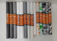 Revêtements d'étagères de tiroirs imperméables et antidérapants en EVA multicolore bon marché Tapis d'armoire Tapis de réfrigérateur pour la cuisine