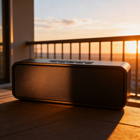 Vente flash : Mini enceinte portable 10W avec basses puissantes, double haut-parleur, batterie intégrée, appels mains libres, prise en charge AUX/USB/TF/TWS, AC S11