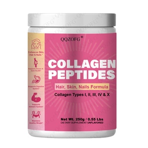 250g Kollagen-<span class=keywords><strong>Peptide</strong></span>-Pulver Schönheits-Nahrungsergänzungsmittel für Erwachsene Frauen für Haare, Haut, Nägel, Knochen und Gelenkunterstützung 5 Sorten - Product Image 5