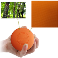 Vente en gros de balles de lacrosse et de massage en caoutchouc naturel, durables, aux couleurs et logos personnalisés, hautement élastiques, conformes aux normes officielles