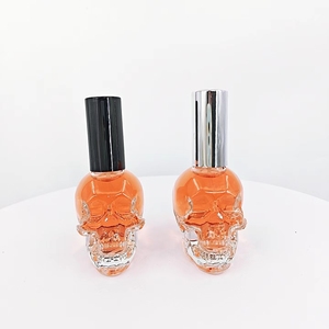 50ml Transparent <strong>Glass</strong> <strong>Bottle</strong> <strong>Skull</strong> Shaped Small Perfume <strong>Bottle</strong> - Product Image 5