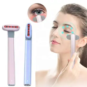 Trending Products 2023 New Arrivals Advanced Skin Care Tools 4 In 1 Facial Wand Red Light Therapy Wand