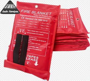 Manta suave de fibra de vidrio <span class=keywords><strong>antifuego</strong></span> de gran tamaño Premium, equipo de emergencia de supresión de cocina de protección contra incendios para el hogar de alta calidad - Product Image 4