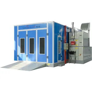 China good quality low-price energy saving auto spray paint booth with fan LX2