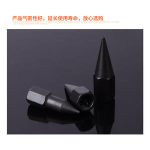 Buse de graissage neutre à pointe en forme de lance, en acier au carbone, de type manuel, pour accessoires de pistolet à graisse manuel - Product Image 4