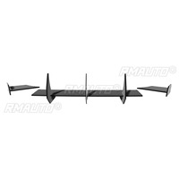 Car Rear Bumper Spoiler Lip Diffuser Modification Part For Renault Megane E-Tech 2021-2025 Bumper Protector Cover Accessories