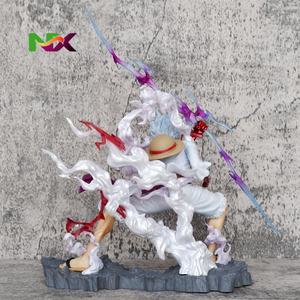 Figura de Anime de 28 cm de One Piece, Gear 5 GK, Modelo de Monkey D. Luffy, PVC, Adornos Decorativos, Figura de Acción, Juguetes - Product Image 4