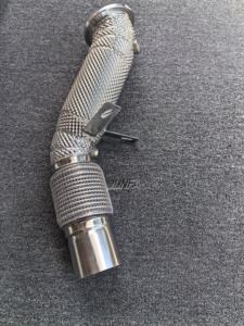 Convient pour tuyau de descente en acier inoxydable <span class=keywords><strong>BMW</strong></span> avec catalyseur pour les performances d'échappement B48 Boost - Product Image 4