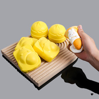 Mainan Squishy Roti Panggang Bentuk Asli PU Slow-Rebound - Mainan Penghilang Stres Bertema Makanan