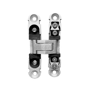 Bisagras ocultas ajustables en 3D de 180 grados con cierre suave de aleación de zinc y magnesio para puertas plegables - Product Image 3