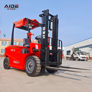 Forklift Listrik Roda Bebas Ongkir Baterai Lithium Kapasitas 3 Ton 5 Ton Kabin Loader untuk Dijual - Product Image 3