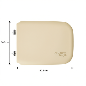 Siège de toilette en forme de champagne, longueur 50,5 cm, pour WC Ideal Standard - Product Image 3