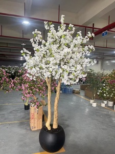D315 Albero di Ciliegio Artificiale <span class=keywords><strong>Rosa</strong></span> e Bianco Personalizzato, Ultima Novità Virale su TikTok per Decorazioni Interne - Product Image 3