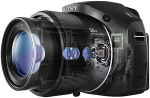 <span class=keywords><strong>Appareil</strong></span> <span class=keywords><strong>photo</strong></span> compact Cyber-Shot <span class=keywords><strong>DSC</strong></span>-HX300 20,4 MP CMOS (écran 3 pouces, zoom optique 50x, stabilisateur, vidéo 4K, carte SD) Noir - Product Image 3