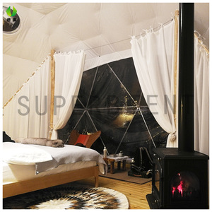 Carpa Superb de 7m, Tipo Domo, para 6-8 Personas, de Lujo, con un Dormitorio, para las Cuatro Estaciones, Apertura Automática Rápida, Gran Espacio, Tipo Extendido - Product Image 2