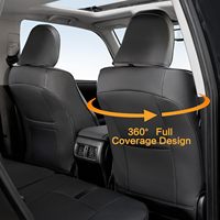 Accessoires automobiles de haute qualité, housses de sièges de voiture, ensemble complet, housses de sièges en cuir PVC de luxe pour voitures