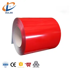 DX51D color coated galvanized steel coil 0.3mm 0.6mm ppgi color coated steel coil