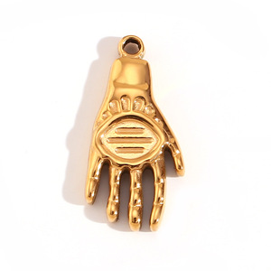 Liontin bandul baja tahan karat desain multi mode kalung liontin salib emas 18k hadiah pembuatan diy untuk pria wanita - Product Image 4