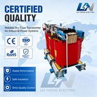 Transformateur de puissance sec 2 MVA 11 kV à faible perte avec enroulement en cuivre pour équipement d'alimentation principal sans huile en intérieur pour grands parcs logistiques