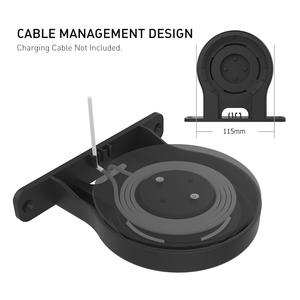 Echo Dot Wall VoiceAssistant Support de montage pour haut-parleur, gain de place, support de montage mural au plafond pour <span class=keywords><strong>Homepod</strong></span> Mini, - Product Image 5