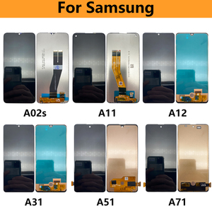 Schermo LCD per telefono cellulare di alta qualità per <span class=keywords><strong>Samsung</strong></span> <span class=keywords><strong>Galaxy</strong></span> A01 A02 A02S A11 A12 A31 A51 <span class=keywords><strong>A71</strong></span> Display di sostituzione dello schermo LCD