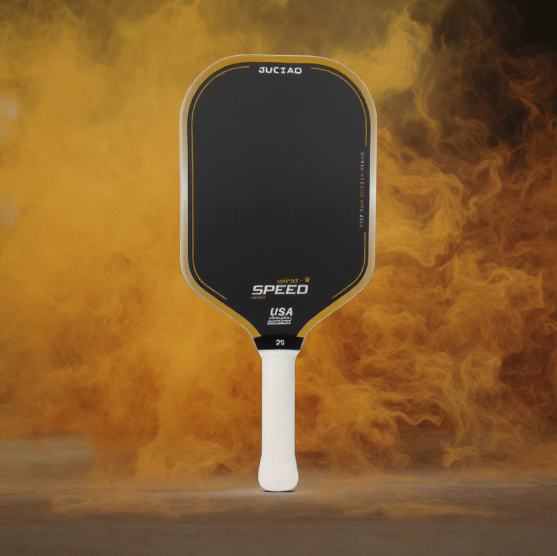 JUCIAO Speed Series Gen 3 Pickleball Paddle - Raw Carbon Fiber