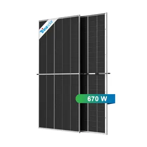 Trina 태양 전지 패널 TSM-NEG21C.20 Trina Vertex 675w 680w 가정용 태양 전지 패널 685w 690w 695w 700w PV 모듈