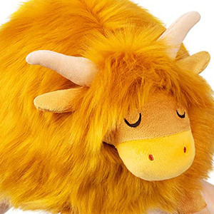 Longues poilues jambes courtes potelées dessin animé bétail doux rempli Animal jouet enfants animal de compagnie en gros marron 7 pouces <span class=keywords><strong>Mini</strong></span> <span class=keywords><strong>vache</strong></span> <span class=keywords><strong>Highland</strong></span> en peluche mignon - Product Image 2