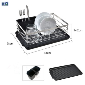 <span class=keywords><strong>cuisine</strong></span> Bol <span class=keywords><strong>et</strong></span> Assiette Etendoir Offre Spéciale maison organisateurs poser Sur le comptoir en métal Pliant Égouttoir - Product Image 2