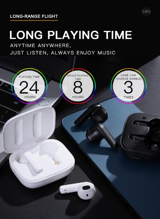 Handsfree TWS OEM Bluetooth Earphones Wireless USB Type C Charging