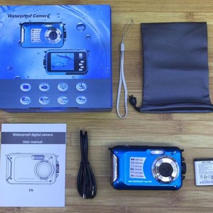 Caméra sous-marine étanche XHX 30MP, vidéo 1080P, profondeur 10M pour la plongée avec tuba et la natation - Product Image 3