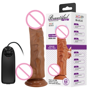 PRETTY LOVE Dildo Eléctrico con Fuerte Ventosa, Producto para Adultos, Vibrador para Masturbación Femenina - Product Image 1