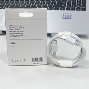 สายชาร์จเร็ว USB-C to USB-C 1 เมตร 60 วัตต์ สายหุ้มไนลอน ตัวนำทองแดงแท้ สำหรับ iPhone 16/17 Max Pro คอมพิวเตอร์ พร้อมกล่องสี - Product Image 4