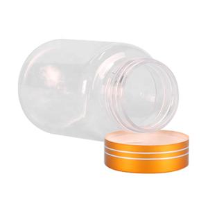 Bouteilles en plastique PET transparentes de 120ml Conteneurs de pilules Bouteille de capsule Bouchon à vis de qualité alimentaire - Product Image 4