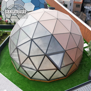 Lều mái vòm bằng kính 6M 7M 8M với các tấm chắc chắn cho khách sạn nghỉ dưỡng bằng gỗ Bốn sử dụng - Product Image 5
