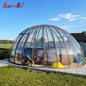 Haute qualité <span class=keywords><strong>jardin</strong></span> clair bulle maison <span class=keywords><strong>Igloo</strong></span> Transparent PC tente cadre en aluminium étanche loisirs Camping dôme à vendre - Product Image 2
