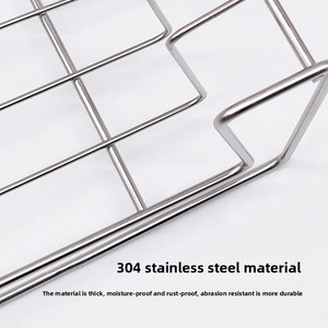 Estante moderno de acero inoxidable 304 para platos, no plegable, con gabinete de desinfección, multifuncional, para drenaje y almacenamiento de platos y vajilla. - Product Image 2