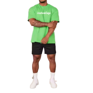 T-shirt pour homme en coton 100% imprimé, 260 GSM, tee-shirt personnalisé de qualité supérieure, poids lourd - Product Image 1