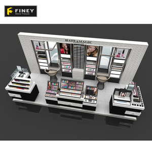 Chuỗi Vẻ Đẹp Ưa Thích Cửa Hàng Mỹ Phẩm Hiển Thị Nội Thất Trang Điểm Hiện Đại Trung Tâm Mua Sắm Kiosk Mỹ Phẩm Hiển Thị - Product Image 1