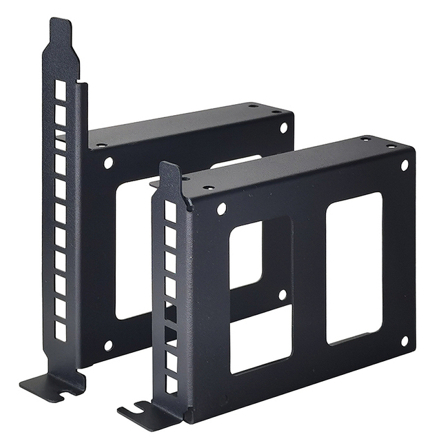 Hot Sales 2.5''/3.5'' Metal SSD PCI Hard Disk Bracket Fastening Expansion Bracket for 2.5''/3.5'' SSD HDD Enclosure