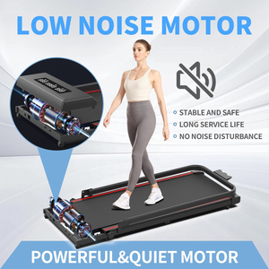 Tapis roulant portatile 3 in <span class=keywords><strong>1</strong></span> da sotto la scrivania. Tapis Roulant con Telecomando e Display LED Ideale per l'allenamento quotidiano a casa e in ufficio. - Product Image 5