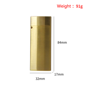 Erliao Moderno Portaaccendini in Metallo, Accessori per Fumatori, Nuovo Portaaccendini all'Ingrosso, Custodia Protettiva per Accendino con Incisione Personalizzata - Product Image 6