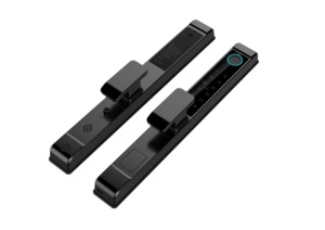 ALLSMART L208 Serrure intelligente en alliage d'aluminium Déverrouillage par empreinte digitale/clé/Wi-Fi/application/nuage pour portes en bois/acier/aluminium - Noir - Product Image 3