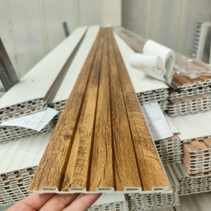 Interior Decoration Modern Wpc <strong>Fluted</strong> Wall Panel Clading - Product Image 3