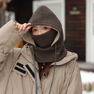 Personnalisé Camping Chasse Hommes Hiver Extérieur Chapeau Masque Bonnets <span class=keywords><strong>Cagoule</strong></span> <span class=keywords><strong>Casquette</strong></span> pour Ski - Product Image 4