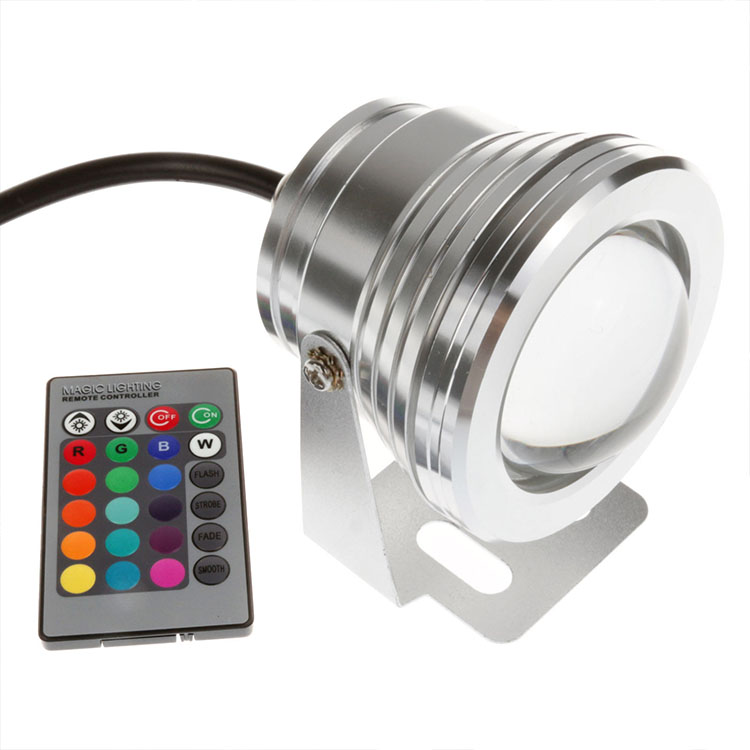 IP68 12 В светодиодный RGB свет для подводного бассейна многоцветный меняющий пульт дистанционного управления уличное освещение водонепроницаемый фонтанный светильник