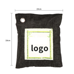 Sac de purification de l'air au charbon de bambou Sac à charbon actif Sachet de désodorisation d'absorption d'humidité pour la maison et le jardin - Product Image 3